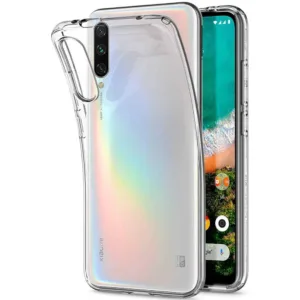 Capa Xiaomi Mi CC9E Silicone Premium - Cristal Transparente - Image 1