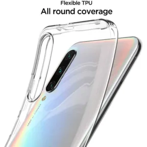 Capa Xiaomi Mi CC9E Silicone Premium - Cristal Transparente - Image 2