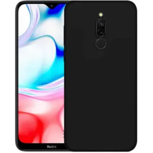 Capa Xiaomi Redmi 8 Silicone Premium Preto - Image 1