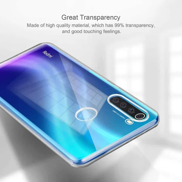 Capa Xiaomi Redmi Note 8 | Note 8 2021 Silicone Ultrafino - Transparente