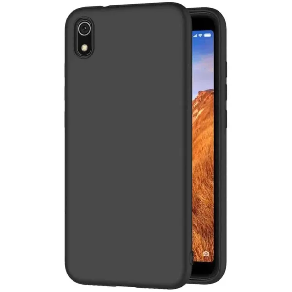Capa Silicone Xiaomi Redmi 7A - Preta
