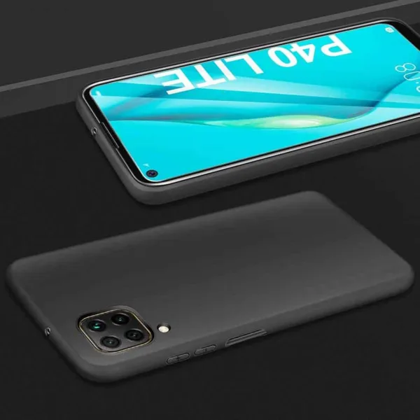 Capa Huawei P40 Lite Silicone Premium Preto