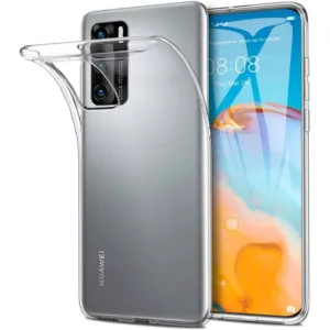 Capa Huawei P40 Silicone Premium Transparente - Image 1