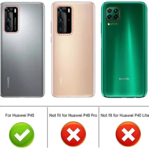 Capa Huawei P40 Silicone Premium Transparente - Image 5