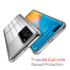 Capa Huawei P40 Pro Silicone Premium Transparente - Image 3