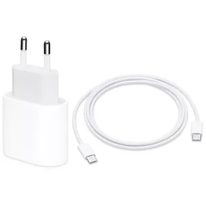 Carregador iPhone 15 -16 USB-C com Cabo - 20W