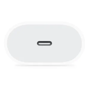 Carregador GaN 20W iPhone 15 - 17 USB-C com Cabo
