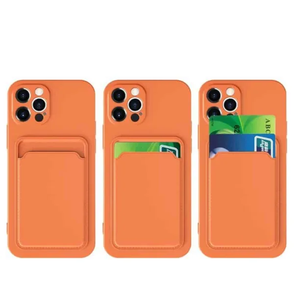 Capa Samsung Galaxy A02S com Suporte de Cartão - Azul