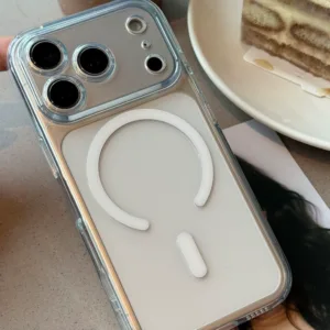 Capa iPhone 17 Pro com MagSafe - Cristal Transparente