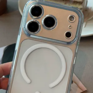 Capa iPhone 17 Pro com MagSafe - Cristal Transparente