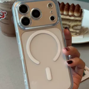 Capa iPhone 17 Pro com MagSafe - Cristal Transparente