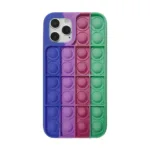 Capa iPhone Anti Stress Push Pop Bubble - Roxo