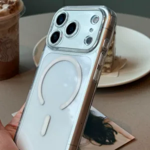 Capa iPhone 17 Pro com MagSafe - Cristal Transparente