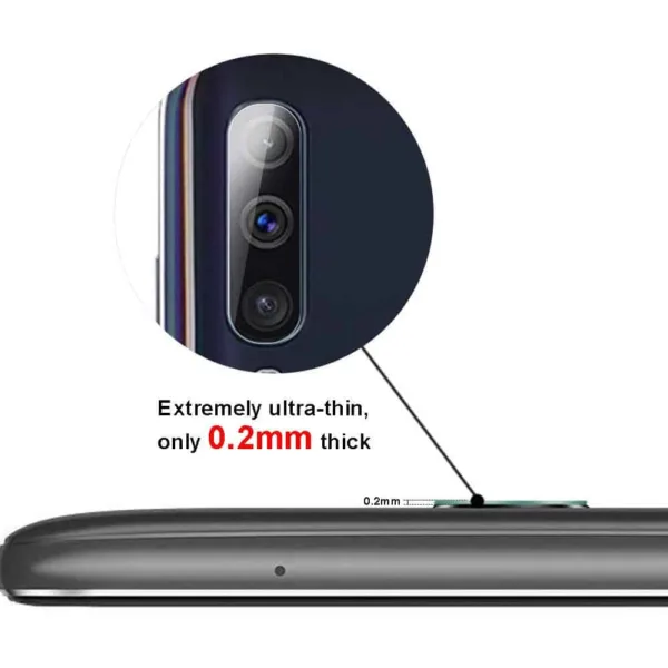 Película de Vidro Temperado Câmera Traseira Samsung Galaxy A30S