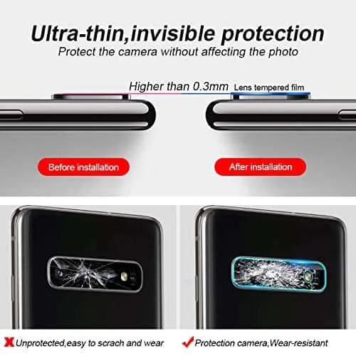 Película de Vidro Temperado Câmera Traseira Samsung Galaxy S10e
