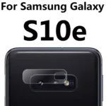 Película de Vidro Temperado Câmera Traseira Samsung Galaxy S10e