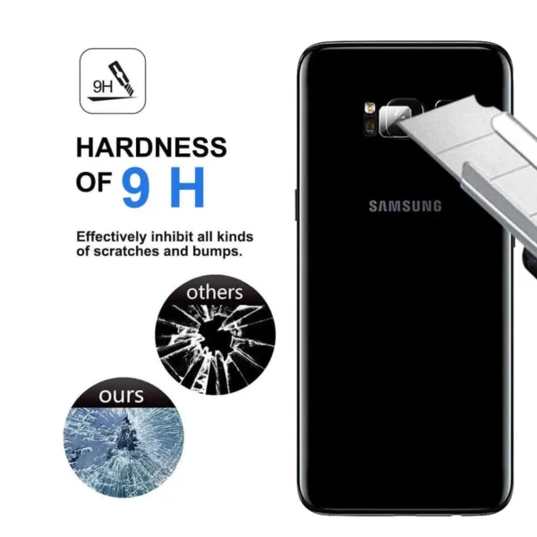 Película de Vidro Temperado Câmera Traseira Samsung Galaxy S8 Plus