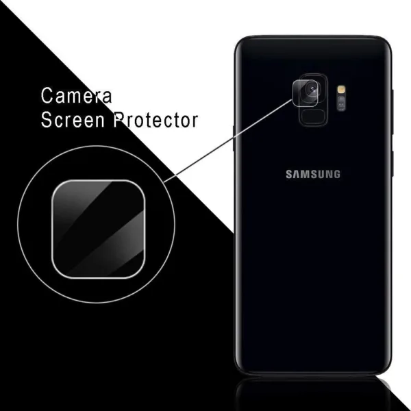 Película de Vidro Temperado Câmera Traseira Samsung Galaxy S9
