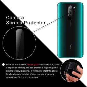 Película de Vidro Temperado Câmera Traseira Xiaomi Redmi 9 - Image 3
