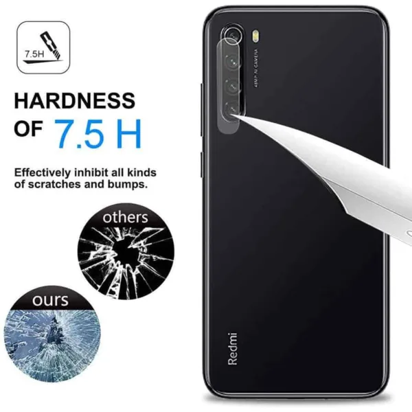 Película de Vidro Temperado Câmera Traseira Xiaomi Redmi Note 8 | Note 8 2021