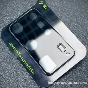 Película de Vidro Temperado Câmera Traseira Xiaomi Redmi Note 10 Pro - Premium Preto