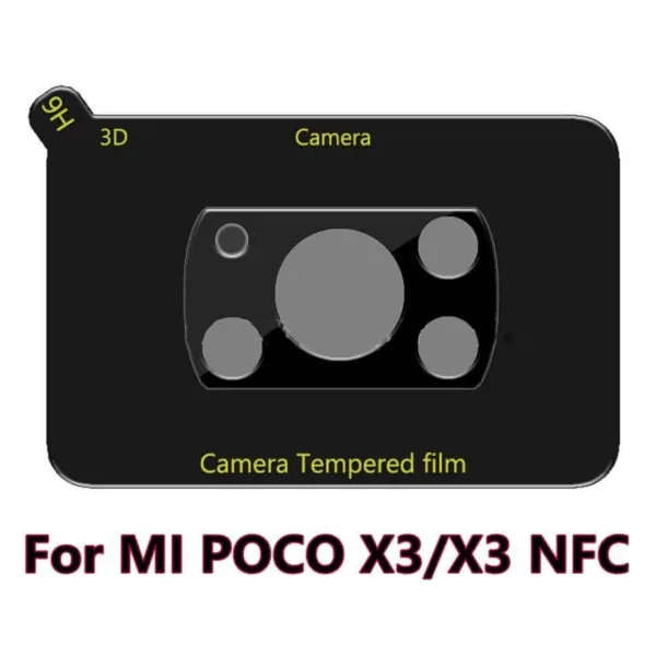 Pelicula-de-Vidro-Temperado-Camera-Traseira-Xiaomi-Poco-X3.jpg Película de Vidro Temperado Câmera Traseira Xiaomi Poco X3 - Premium Preto