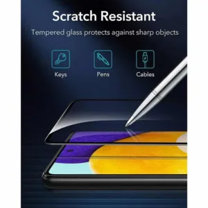 Película de Vidro Temperado Samsung Galaxy A72 5G - Full Glue - Image 4