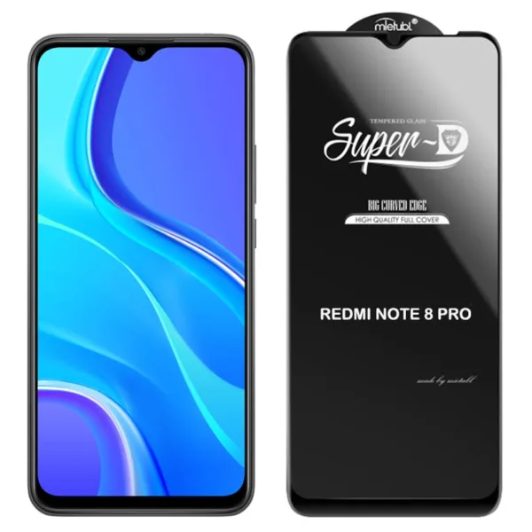 Película de Vidro Temperado Xiaomi Redmi Note 8 Pro - Super D Mietubl