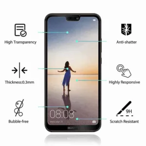 Película de Vidro Temperado Huawei P20 lite - 5D Full Glue - Image 2