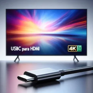 Cabo USB-C para HDMI – Ligação do Smartphone à TV