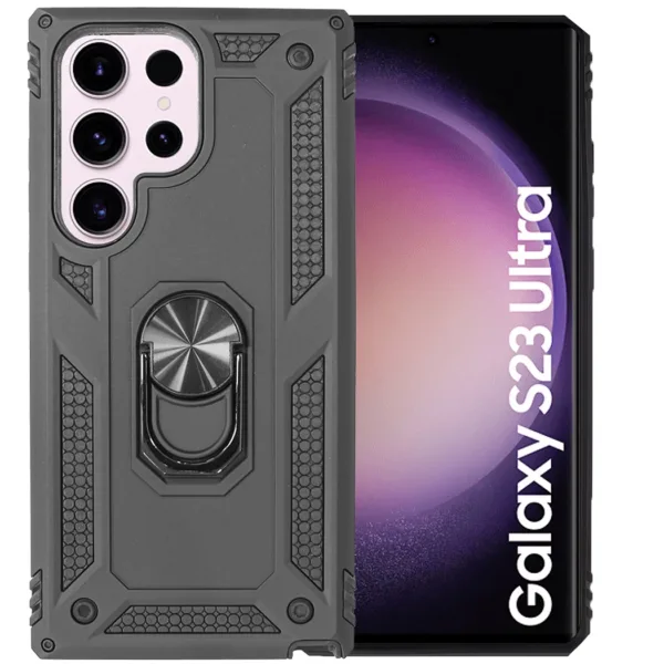 Capa Samsung Galaxy S23 Ulta Anti Choque com 360° Ring