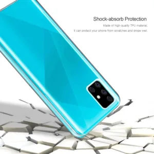 Capa 360 Samsung Galaxy A41 - Full Cover Transparente