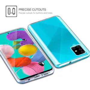 Capa 360 Samsung Galaxy A41 - Full Cover Transparente