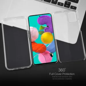Capa 360 Samsung Galaxy A51 - Full Cover Transparente