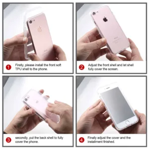 Capa 360 Xiaomi Redmi Note 9 Pro - Full Cover Transparente - Image 4
