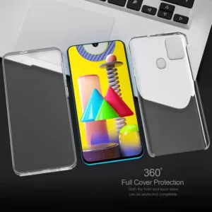 Capa 360 Samsung Galaxy M31 - Full Cover Transparente - Image 4