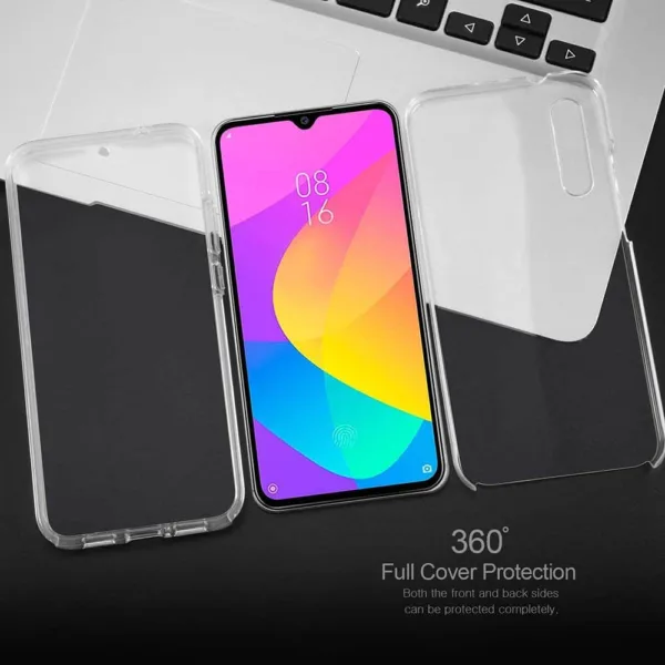 Capa 360 Xiaomi Mi CC9e - Full Cover Transparente