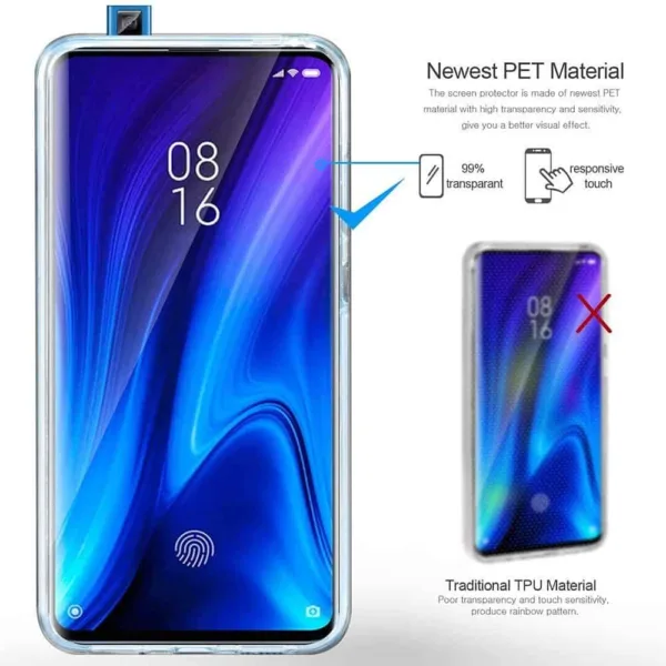 Capa 360 Xiaomi Redmi K20 Pro - Full Cover Transparente