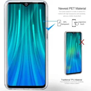Capa 360 Xiaomi Redmi Note 8 Pro - Full Cover Transparente