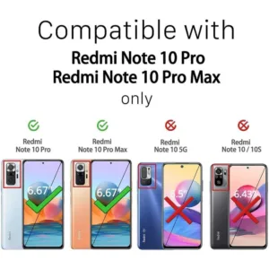 Capa Xiaomi Redmi Note 10 Pro Max Anti Choque - Transparente