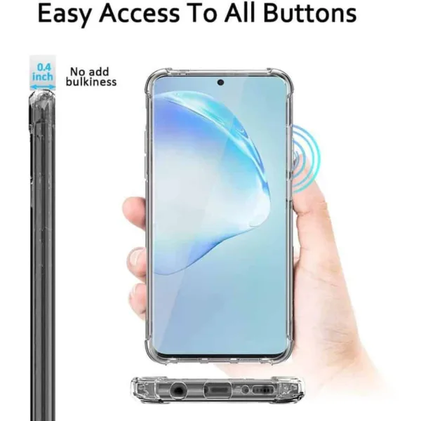Capa Samsung Galaxy S20 Anti Choque - Transparente