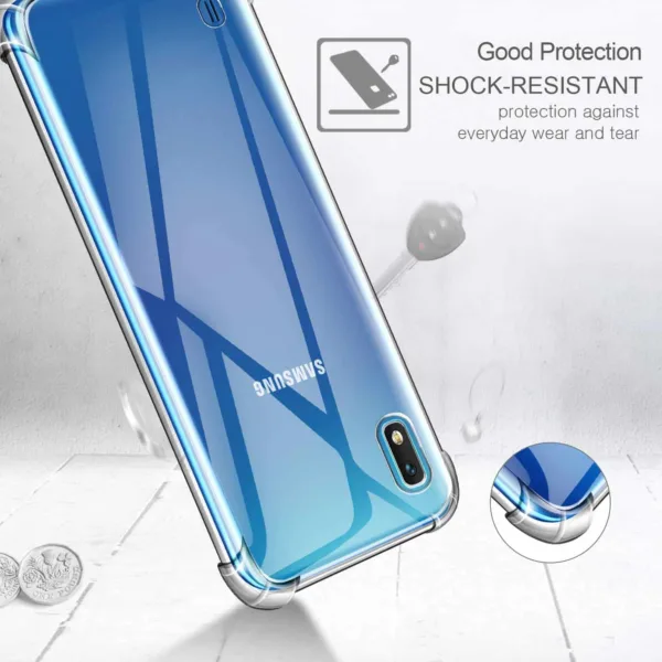 Capa Samsung Galaxy A7 2018 Anti Choque - Transparente