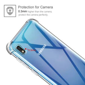 Capa Samsung Galaxy A7 2018 Anti Choque - Transparente