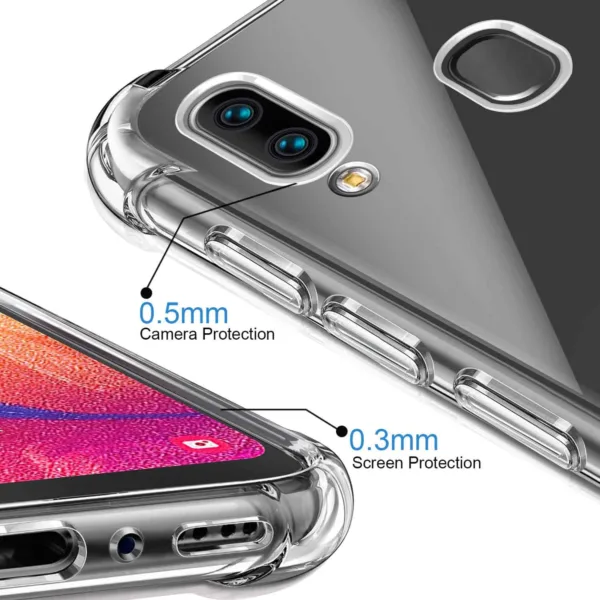 Capa Samsung Galaxy A20e Anti Choque - Transparente