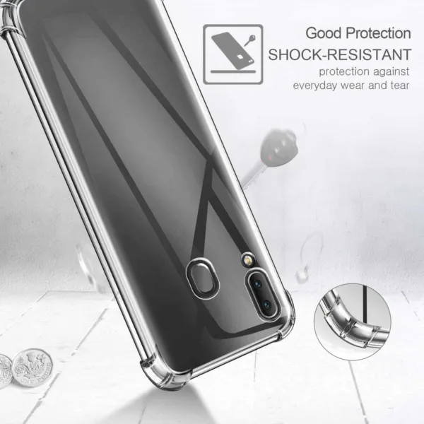 Capa Samsung Galaxy A20e Anti Choque - Transparente