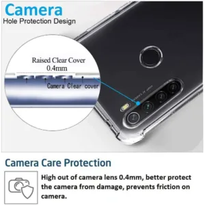 Capa Xiaomi Redmi Note 8T Anti Choque - Transparente - Image 4