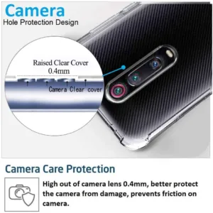 Capa Xiaomi Mi 9T Anti Choque - Transparente - Image 2