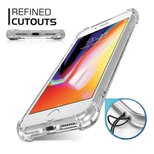 Capa iPhone 7 Plus | iPhone 8 Plus Anti-Choque - Transparent - Image 5