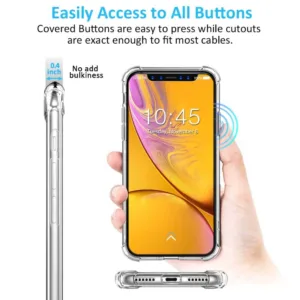 Capa iPhone XR Anti-Choque  -Transparent - Image 5