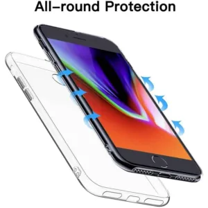 Capa iPhone SE 2020 Silicone Ultrafino - Transparente - Image 2